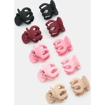 Módní doplněk Sinsay - Spona do vlasů 10 pack - vícebarevná - 016GX-MLC - 016GX-MLC-ONE