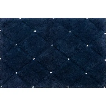 Koupelnová předložka Koupelnová předložka CHIC-2 60x90 Eurofirany tmavě modrá (granátová)