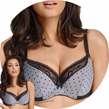 Dámské oblečení Azal Gracja Podprsenka polovyztužená SEMI SOFT šedá 95E