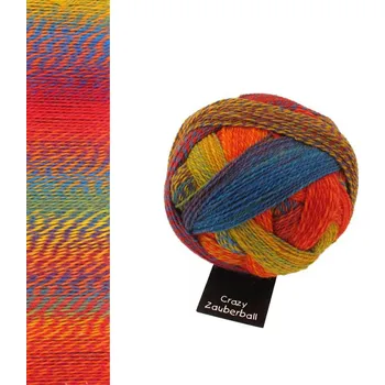 Příze Ponožková příze Schoppel Zauberball Crazy 1702 / Kleiner Fuchs