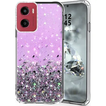 Pouzdro na mobilní telefon Zadní Kryt BBE CASE pro Motorola Moto G05 4G / E15 4G fialový