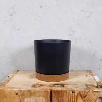 Květináč Prosperplast plastový květináč Tubo PM antracit Ø 10 cm