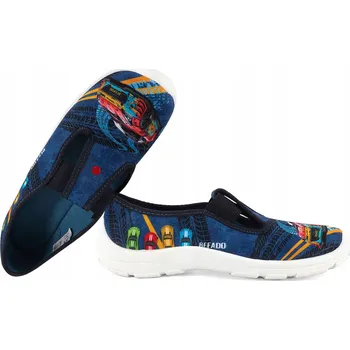 Chlapecké bačkory BEFADO papuče do školky modré bačkory pro chlapce vel. 27