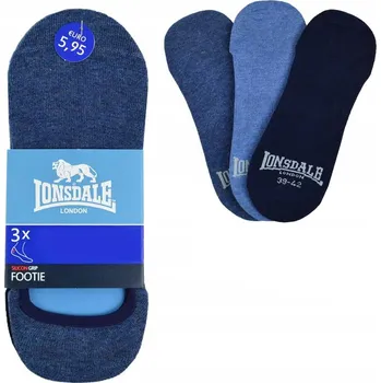 Dámské ponožky Vícebarevné Ponožky Lonsdale , velikost 35-38