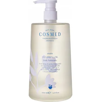 Pleťový olej Čisticí olej na tělo a obličej pro atopickou pokožku - Cosmed, 1000 ml