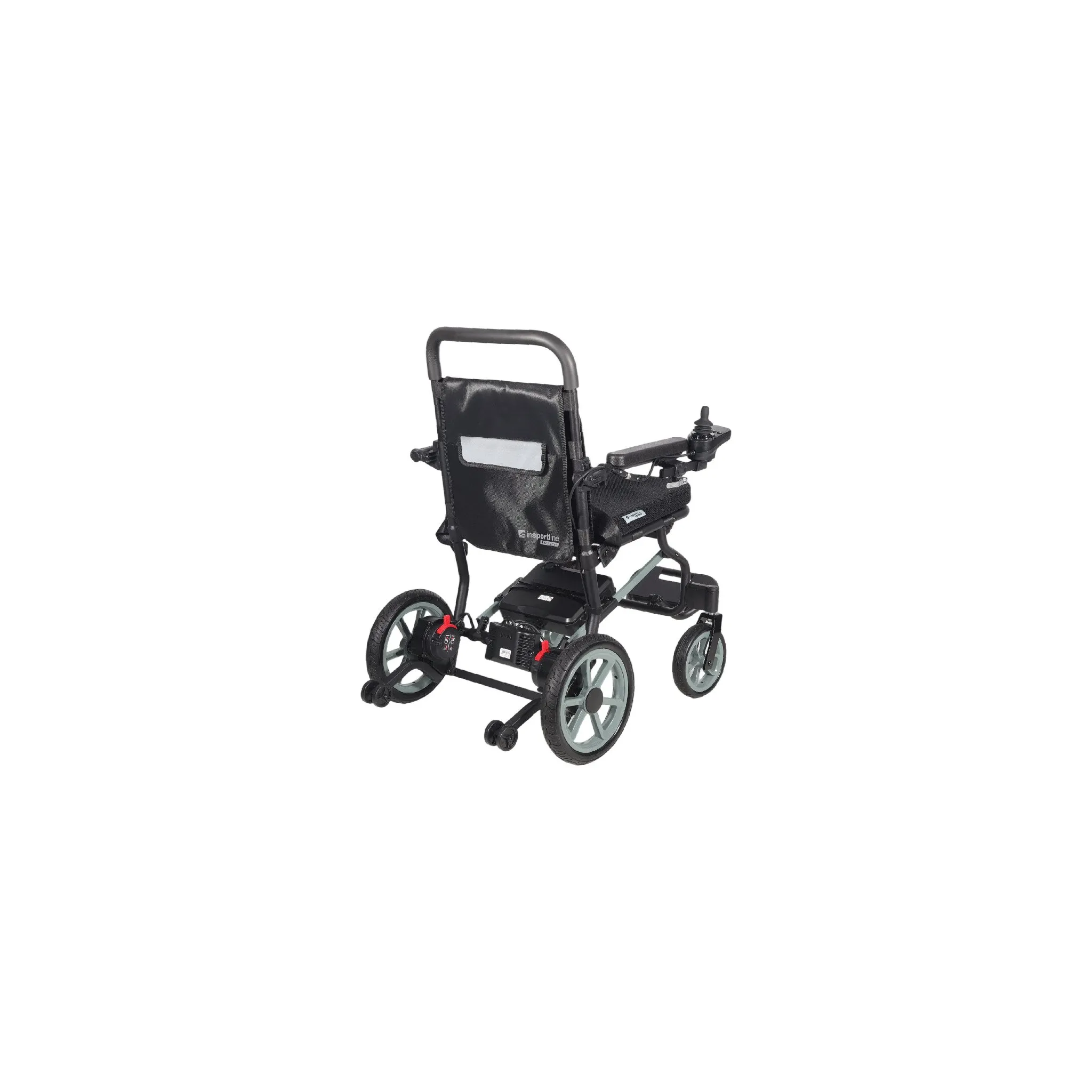 Fotografie 2 - Invalidní vozík inSPORTline Zauney černý 42 cm