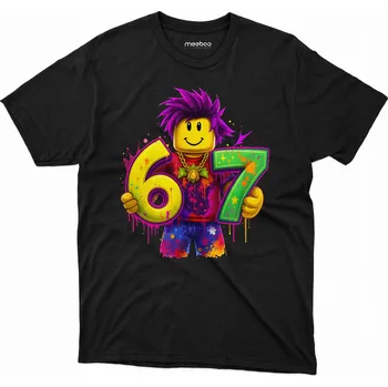 Chlapecké tričko Meeboo dětské tričko černé bavlna velikost 104