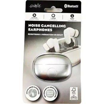 Sluchátka Bezdrátová sluchátka do uší s potlačením hluku Pulsar