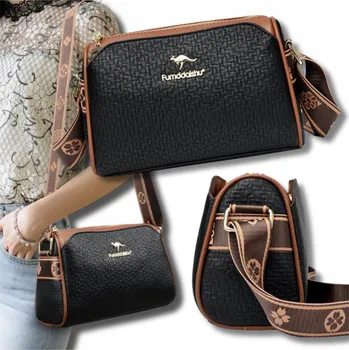 Kabelka EdiBazzar kabelka eko kůže černá