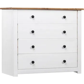 Šatní skříň VidaXL 282660 Skříň 80 x 73 x 40 cm bílá