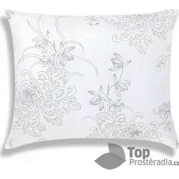 Polštář Prošívaný polštář 70x90 Květy