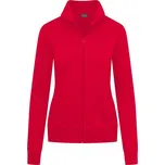 Promodoro Dámská mikina na zip se stojáčkem 5295 Barva: Červená ohnivá, Velikost: 3XL