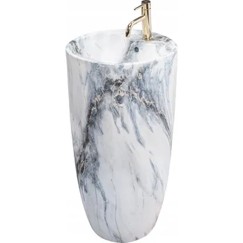 Umyvadlo REA UMYVADLO ANYA GRANIT MAT - VOLNĚ STOJÍCÍ