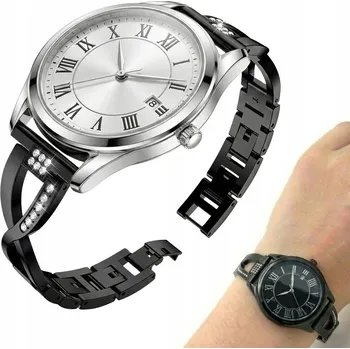 Náramek DÁMSKÝ NÁRAMEK ŘEMÍNEK PRO CHYTRÉ HODINKY 20MM + 2 STĚŽEJKY NÁRAMEK