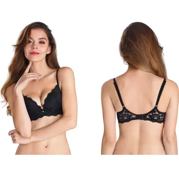 Podprsenka Dámská krajková podprsenka Push-Up bombshell Heidi Poupee Marilyn 80D