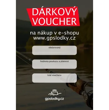 Dárkový potravinový koš Dárkový poukaz pro rybáře |GPSloďky.cz Výše poukazu: 1 000 Kč