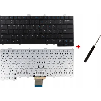 Náhradní klávesnice pro notebook NOVÁ QWERTY KLÁVESNICE PRO NOTEBOOK DELL LATITUDE E7240 E7420 E7440 PL