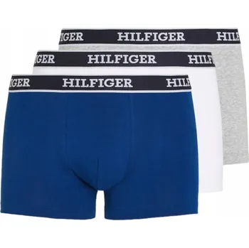 Boxerky TOMMY HILFIGER PÁNSKÉ BOXERKY SLIPY 3 KS TRUNK MULTICOLOR vel. L