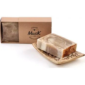 Mýdlo Musk hřejivá skořice – přírodní mýdlo 100 g
