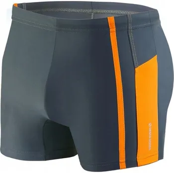 Boxerky Pánské plavkové boxerky 364 grafit Sesto Senso XL grafit