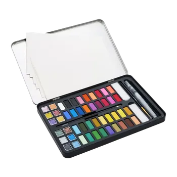 Kosmetický štětec IDEENWELT Akvarelový set