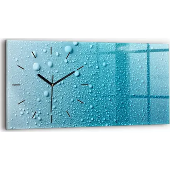 Hodiny Nástěnné hodiny Wallfluent zelené 60 cm