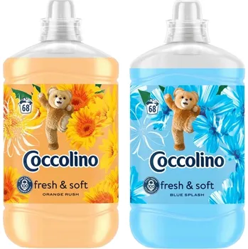 Aviváž Tekutá aviváž Coccolino 3,4 l koncentrát Orange Rush & Blue Splash
