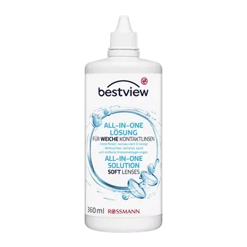 Best View Roztok na měkké kontaktní čočky 360 ml