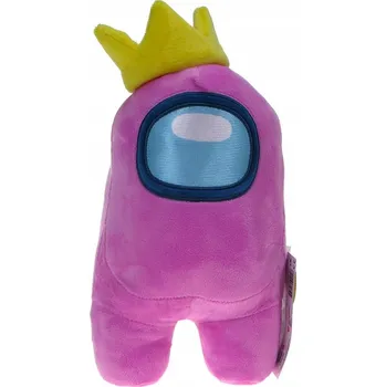 plyšák Among Us: Plyšová Hračka postavička z posádky růžová, koruna série 2