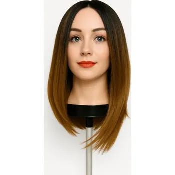 Paruka Deminas | Kvalitní dámská paruka - hnědá, 40 cm