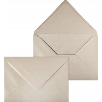 Obálka Perleťové obálky C5 Aster Met. Sand béžové - 25 Ks.