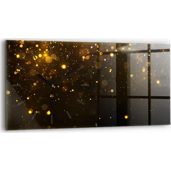 Hodiny Nástěnné hodiny Wallfluent žluté 60 cm