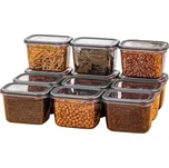 Plastové dózy v sadě 12 ks na potraviny Fresco – Hermia ID_1612092