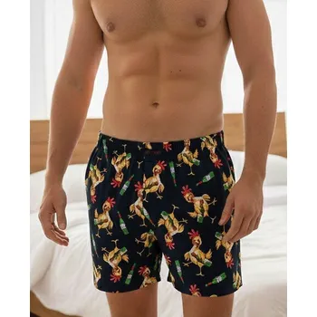 Boxerky Boxerky Cornette Classic 001/186 Chicken S-2XL tmavě modrá S