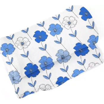 deka Sablio Deka Modré květiny - 150x120 cm