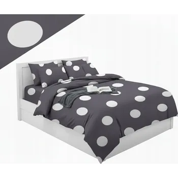 Povlečení SADA POVLEČENÍ 160x200cm BAVLNA SATÉNOVÝ POLŠTÁŘ 70x80cm 160/200