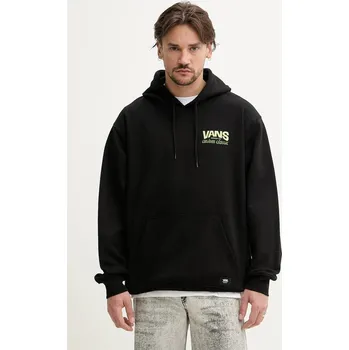 Pánská mikina Bavlněná mikina Vans VN000NHRBLK1 černá 99X, vel. S