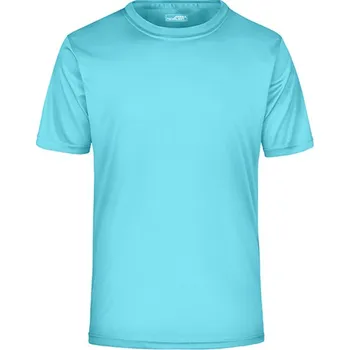 Pánské tričko James&amp;Nicholson Pánské funkční triko JN358 Pacific L