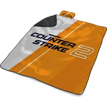 deka Sablio Plážová deka Counter Strike 2 Oranžová: 200x140 cm