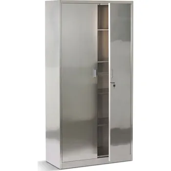 B2B Partner Nerezová skříň, 1800 x 900 x 400 mm