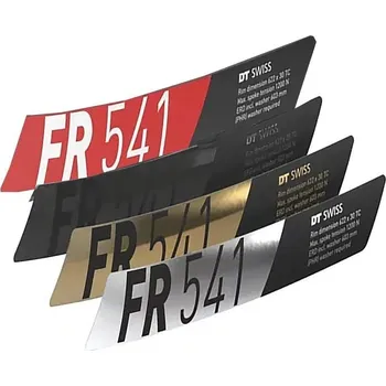Cyklotrenažér DT Swiss nálepka FR 541 DB