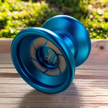 Jojo Shutter Wide Angle (YoyoFactory) - kovové yoyo Barva: Modrá