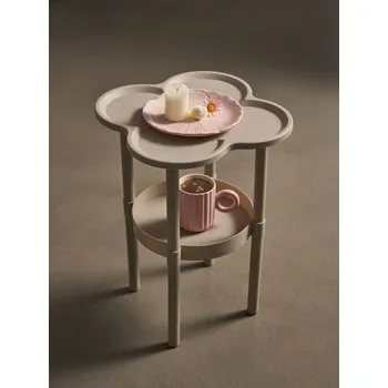 Obývací pokoj Sinsay - Konferenční stolek s policí - béžová - 189DQ-08X - 189DQ-08X-ONE