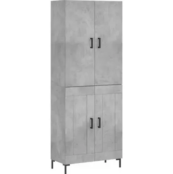 Komoda Komoda VidaXL 69,5 x 34 x 180 cm, odstíny šedé