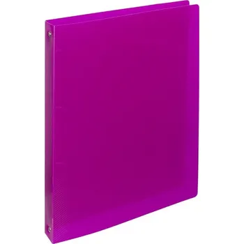 KARTON P+P pořadač 4-kroužkový polypropylen ELECTRA A4 růžový