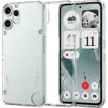 Pouzdro na mobilní telefon TECH-PROTECT FLEXAIR HYBRIDNÍ POUZDRO NOTHING CMF PHONE 2 PRO PRŮHLEDNÉ