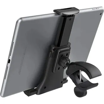 BIKEFLOW Univerzální držák na kolo pro telefon & tablet – rotace 360° – 4–12" NO SIZE ČERNÁ