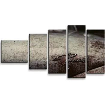 Obraz Sablio Obraz - 5-dílný Veterán Plymouth - 100x60 cm