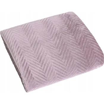 Přehoz na lůžko Přehoz na postel Eurofirany velur 220 cm x 240 cm vícebarevný