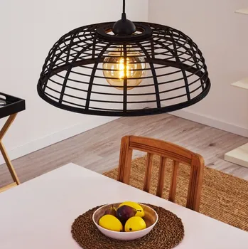 Brilliant 99190/76 Závěsné svítidlo CROSSTOWN černý bambus